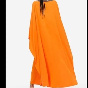 ORANGE CAPE H&M DRESS XS NEW